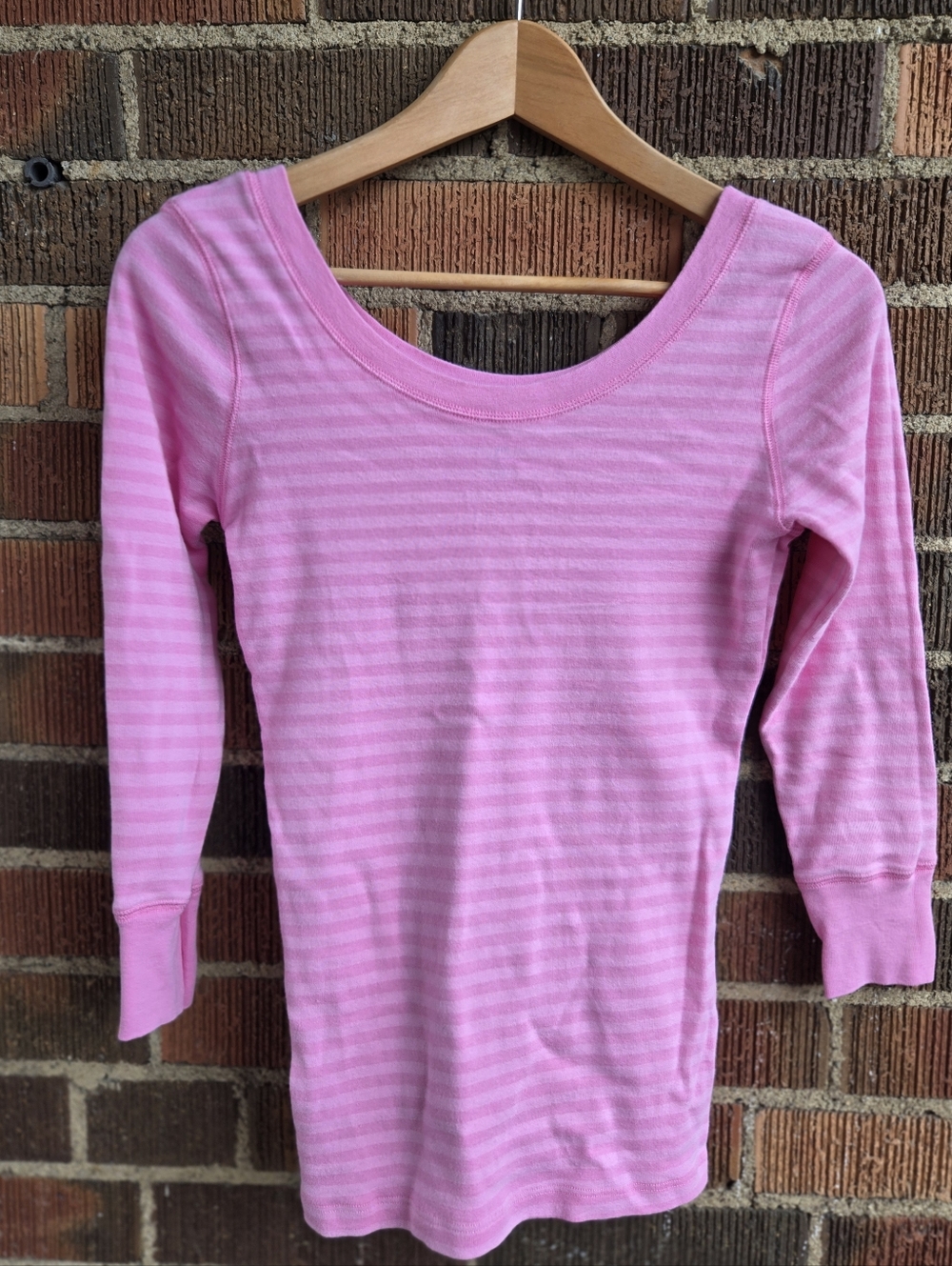 BNWT! Brandy Melville Pink Striped Tee